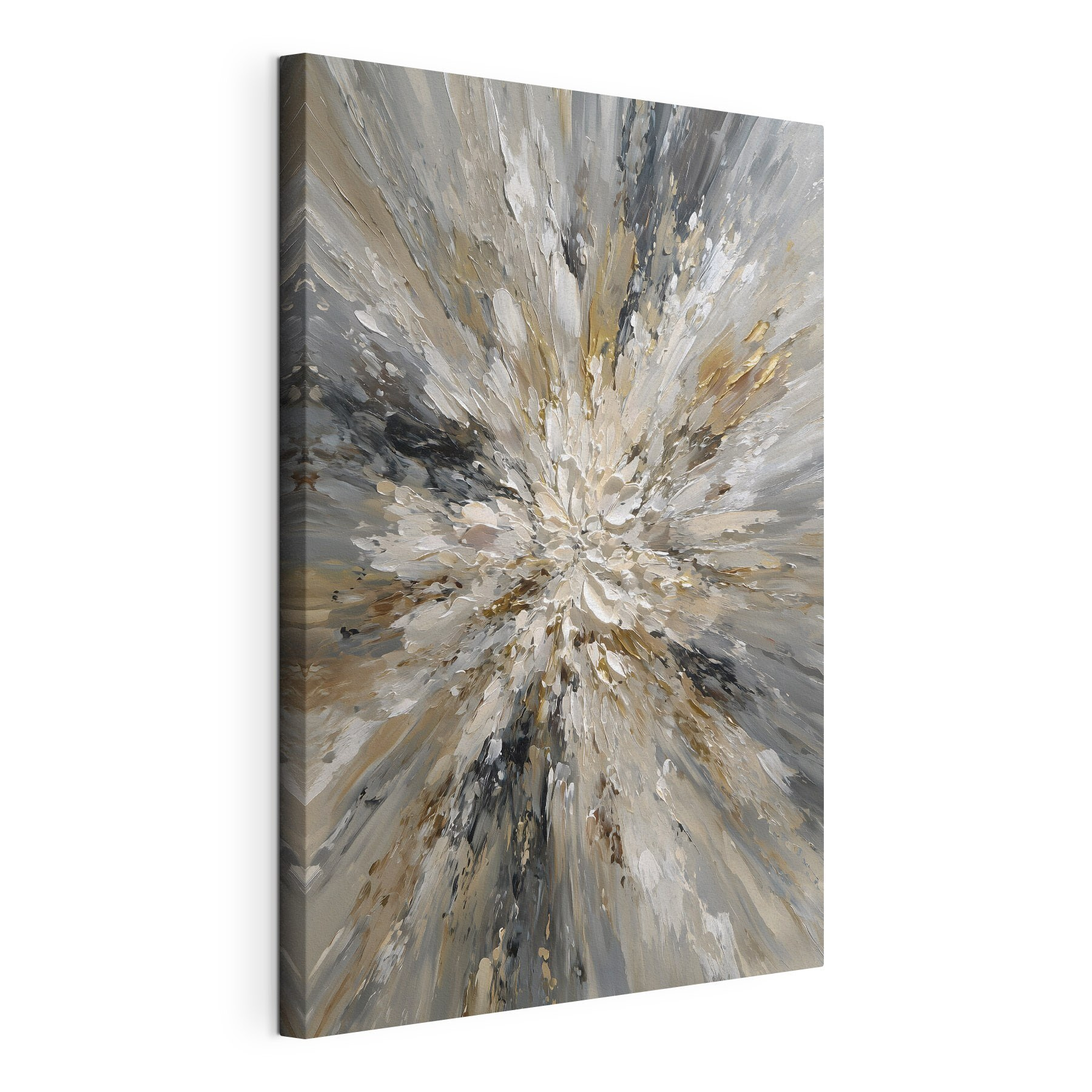 Dynamic splash of soft colors