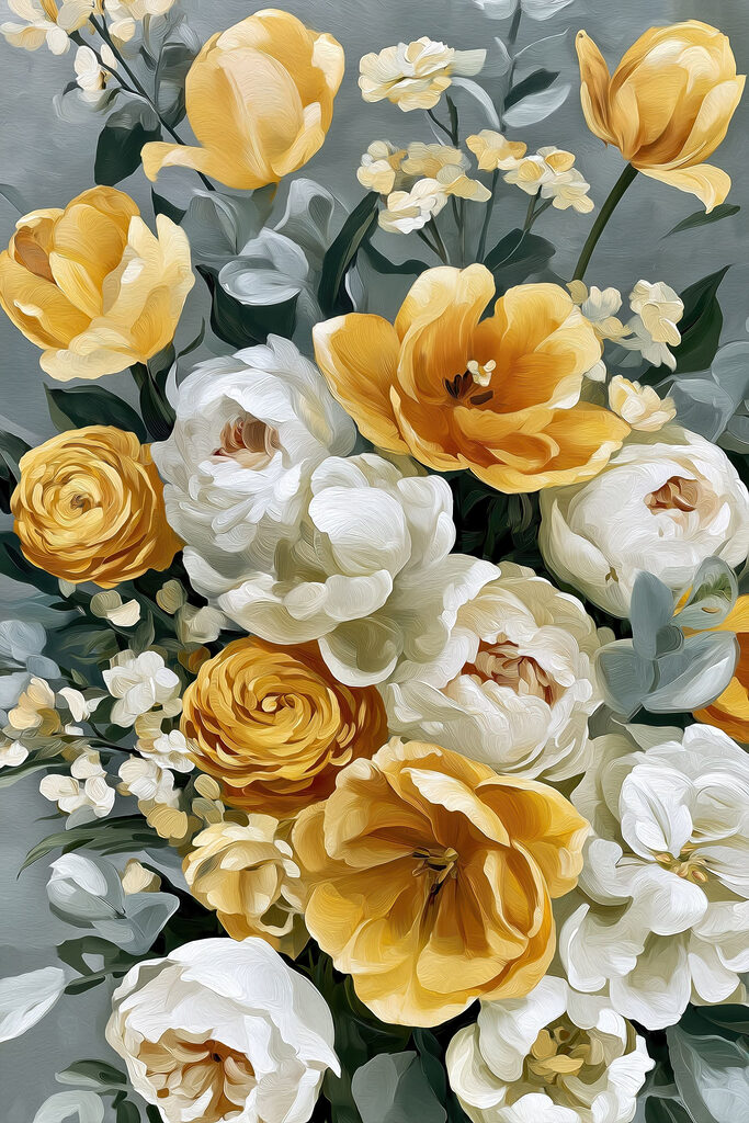 Painting of flowers