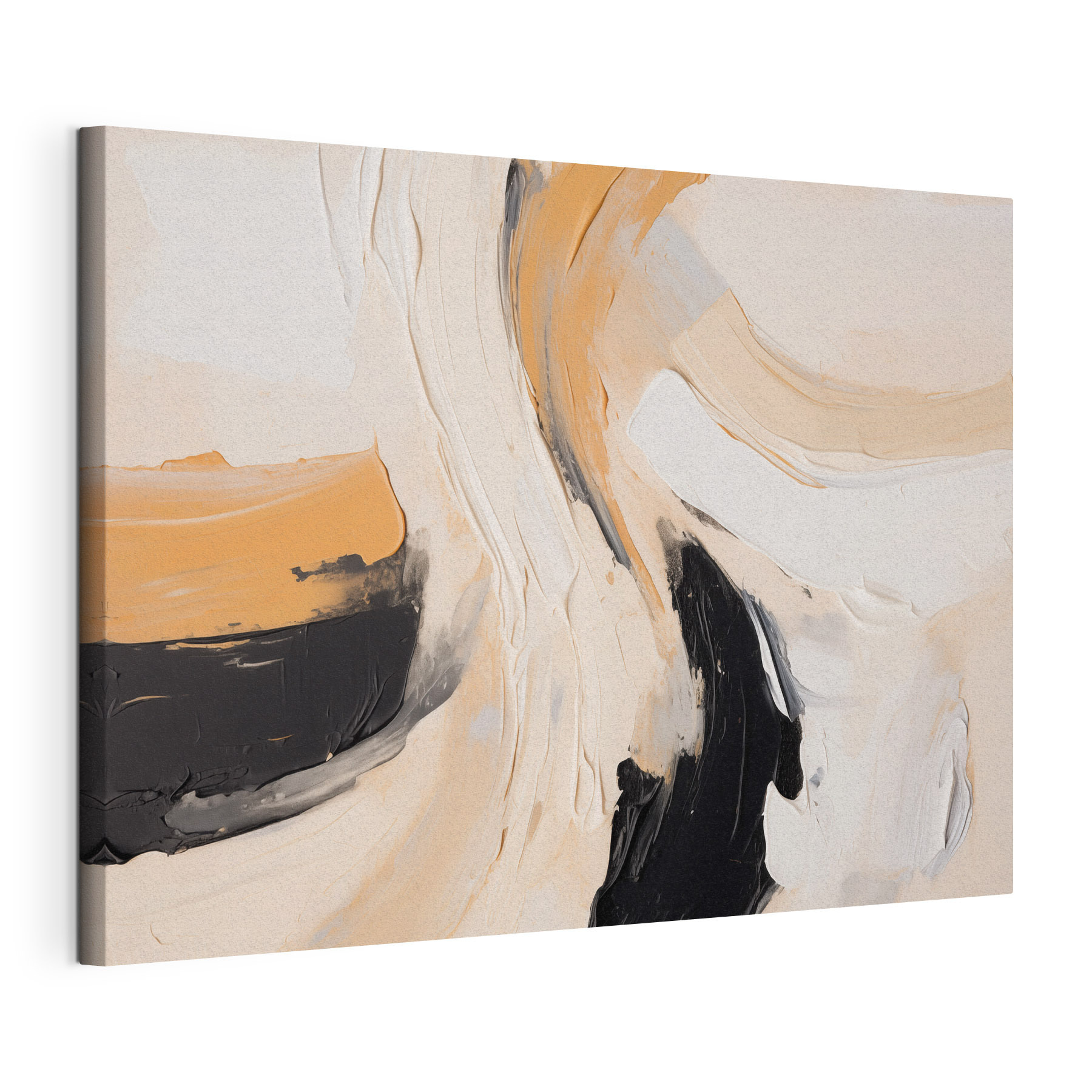 Abstract blend of warm hues
