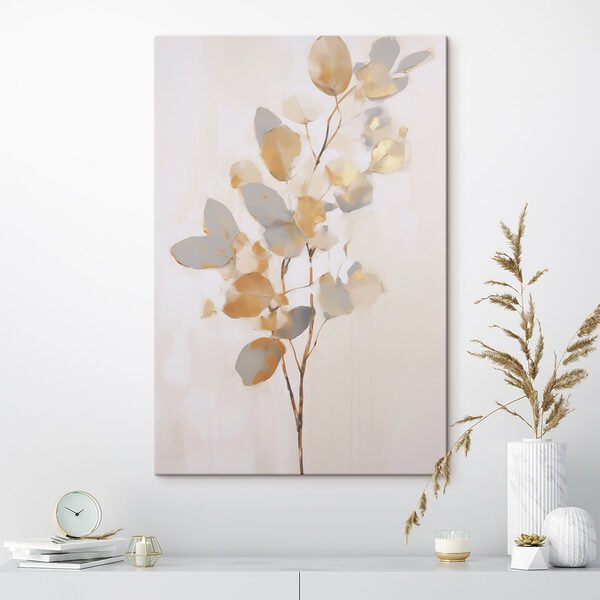 Plant with leaves on it