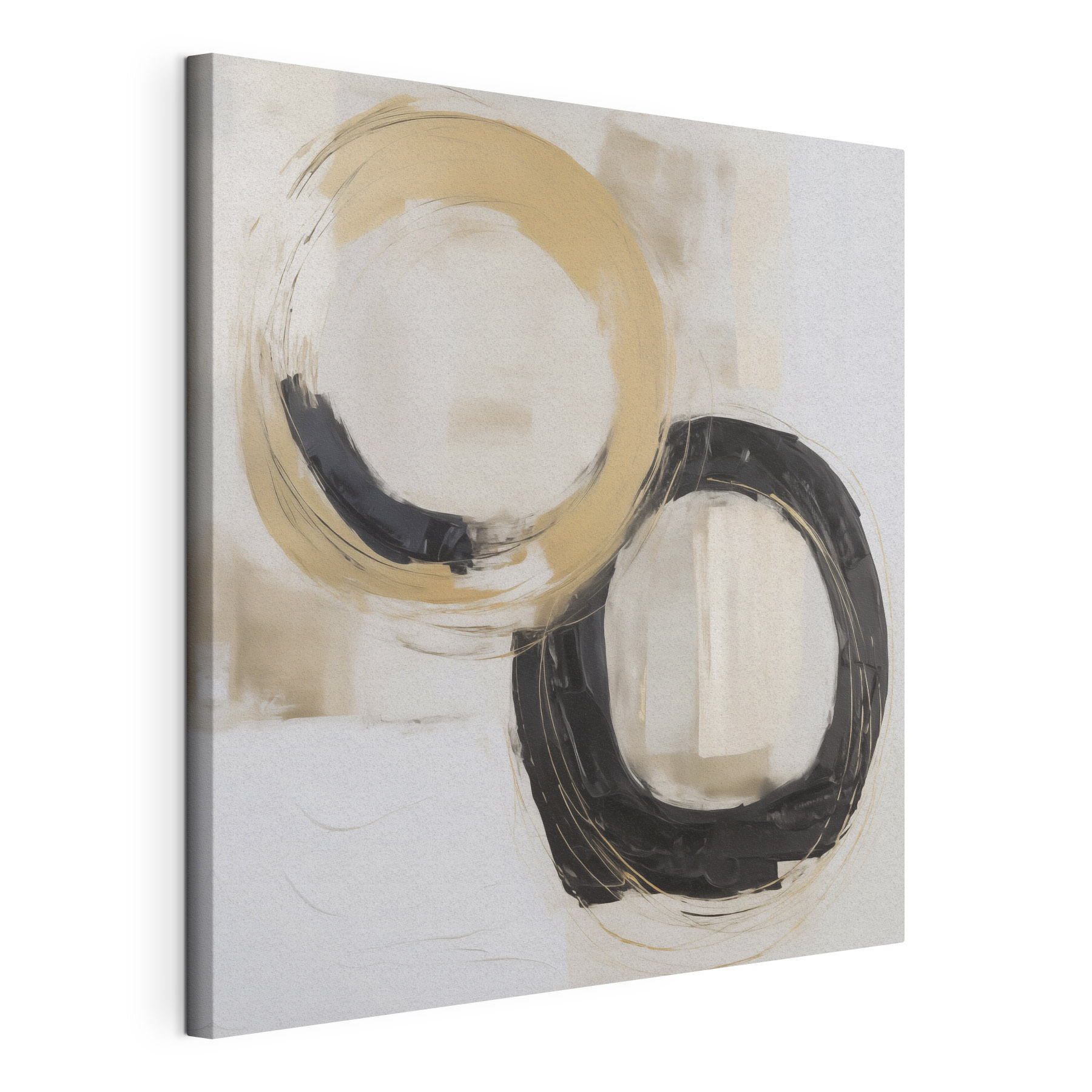 Painting of circles and lines Painting of circles and lines