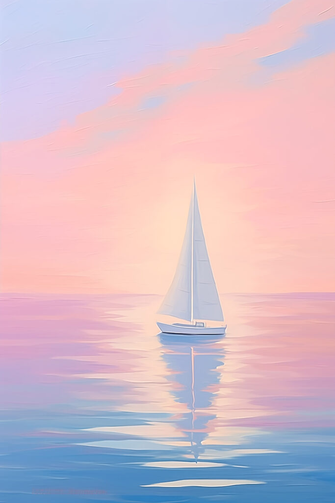 Sailboat in the water