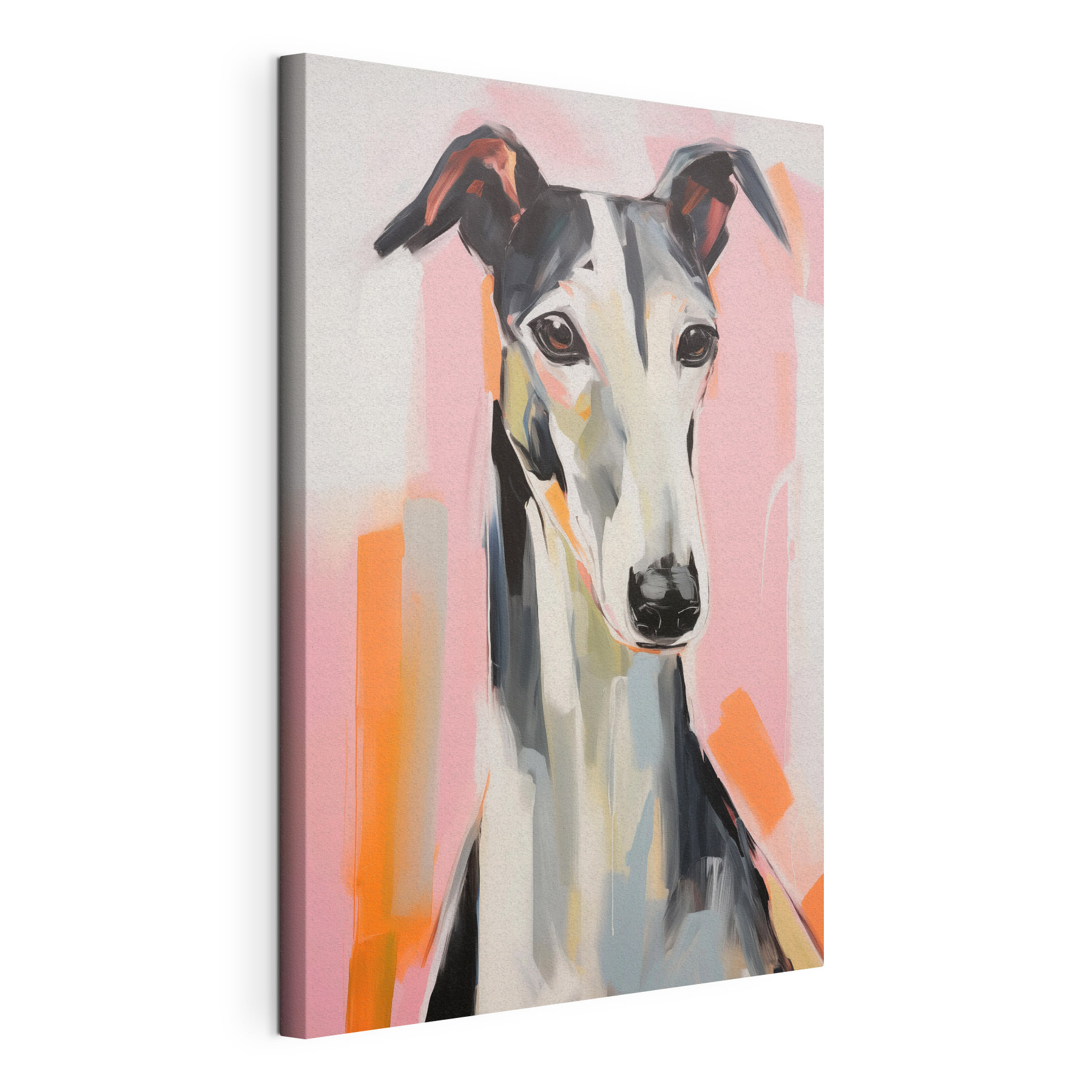 Painting of a dog