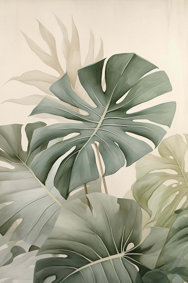 Tranquil shades of lush greenery Tranquil shades of lush greenery