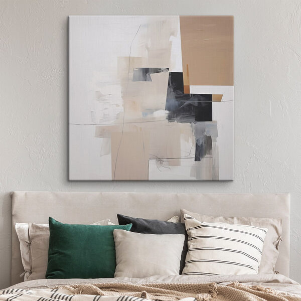 Painting of a white wall