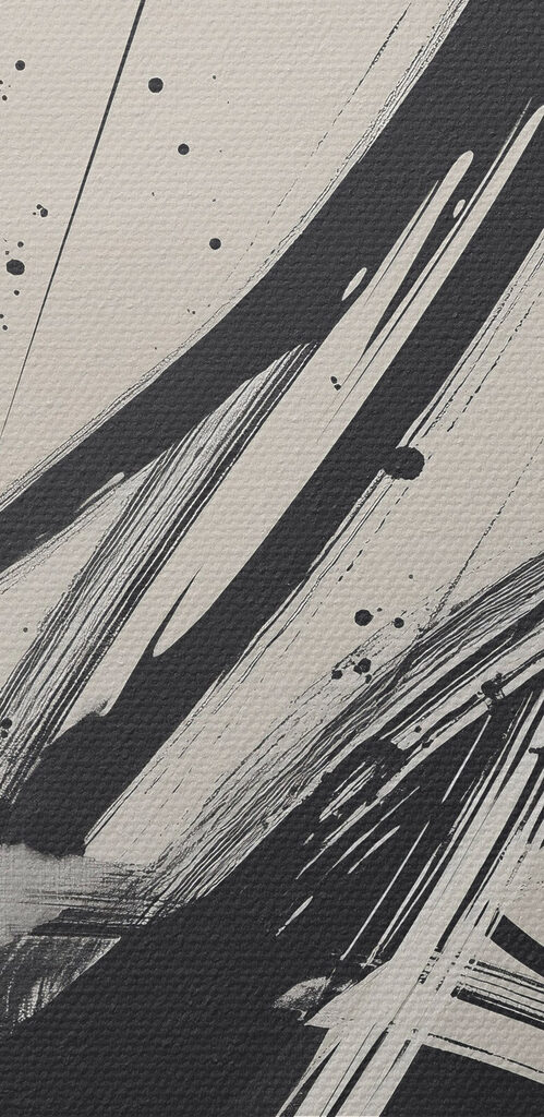 Black and white image of a swirly design Black and white image of a swirly design