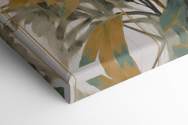 Painting of leaves and branches