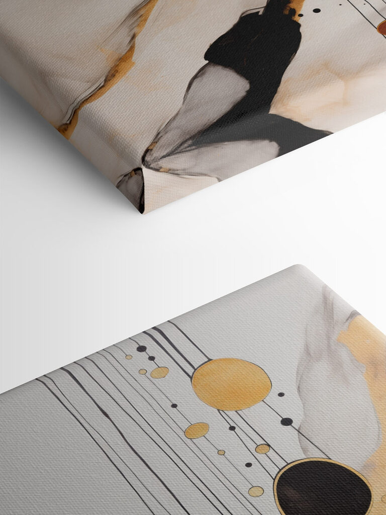 Dynamic shapes in striking contrast