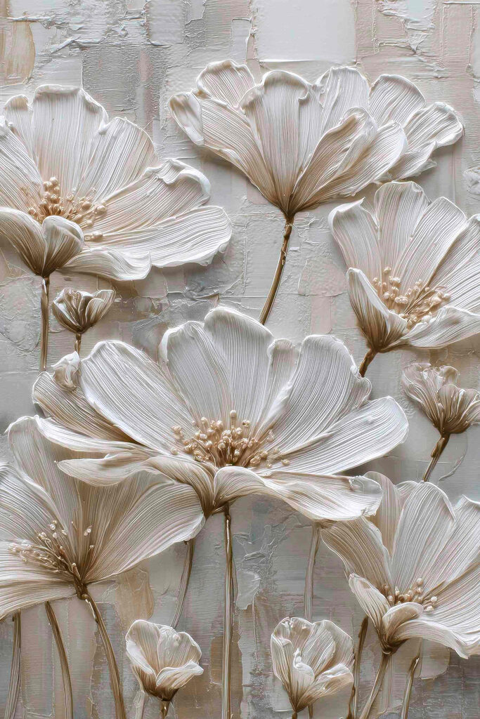 Elegant blooms in soft hues
