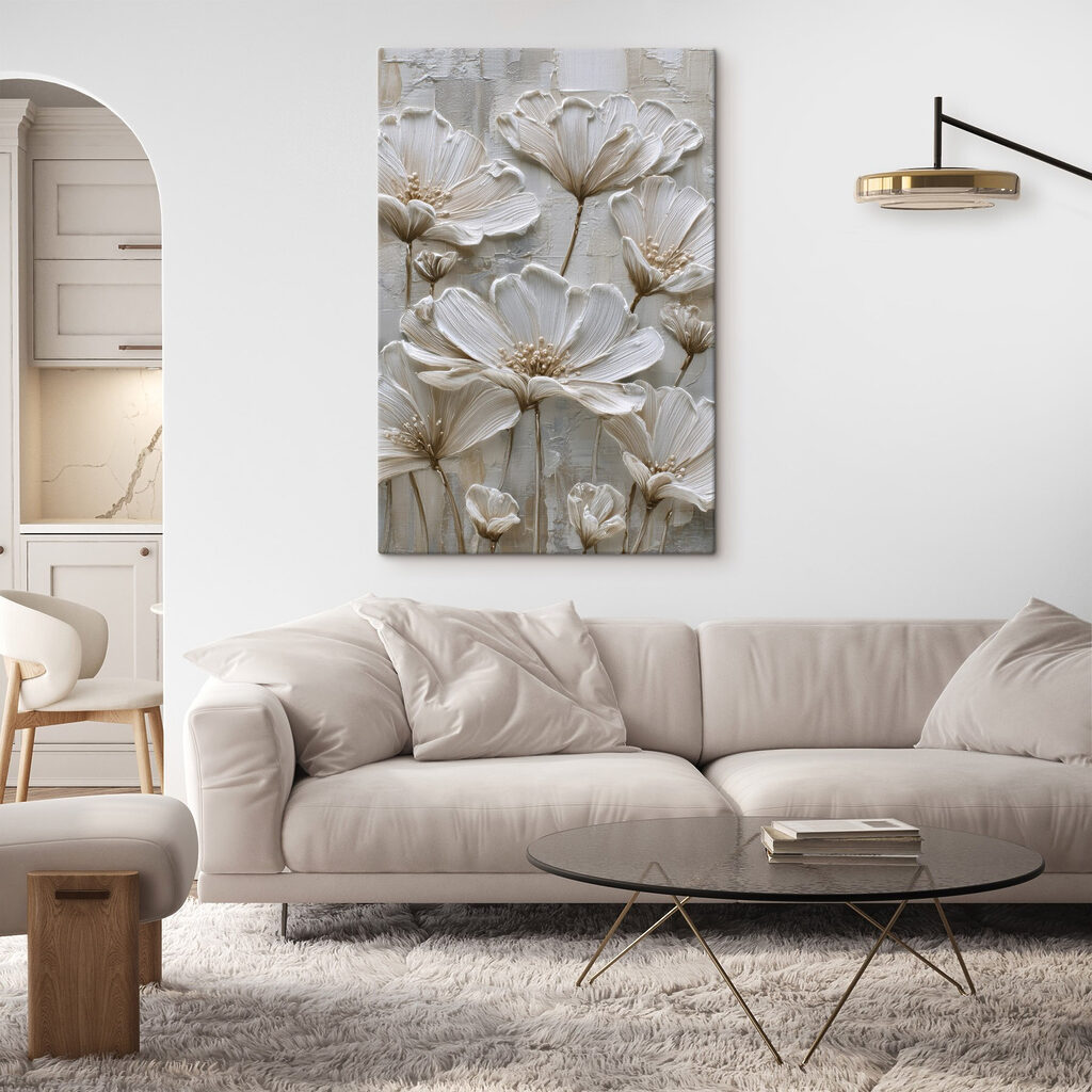 Elegant blooms in soft hues