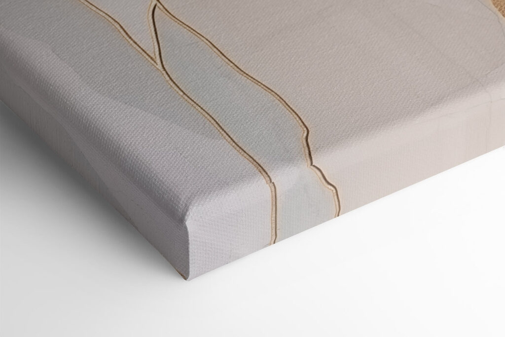 Elegant lines of muted color tones
