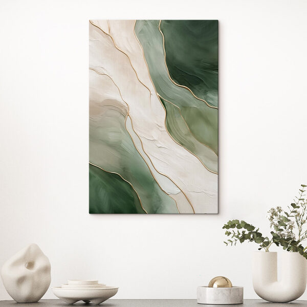 Flowing Patterns in Earthy Tones Flowing Patterns in Earthy Tones