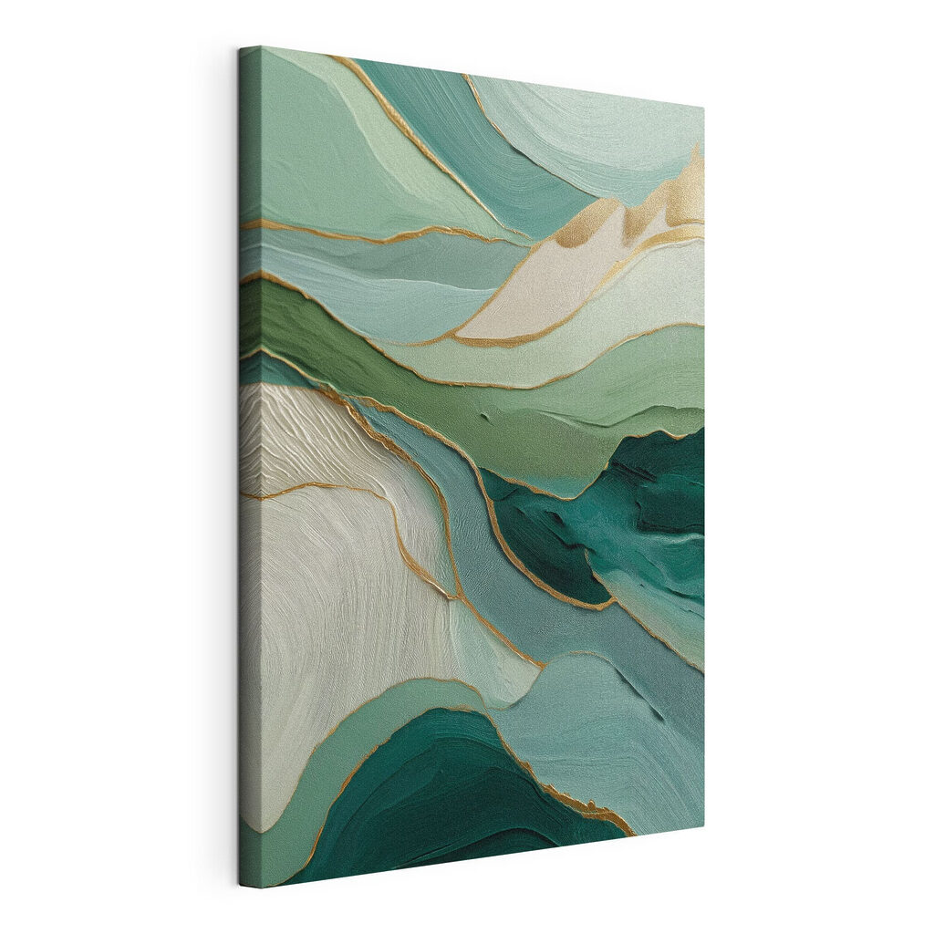 Flowing layers of soft color harmony Flowing layers of soft color harmony