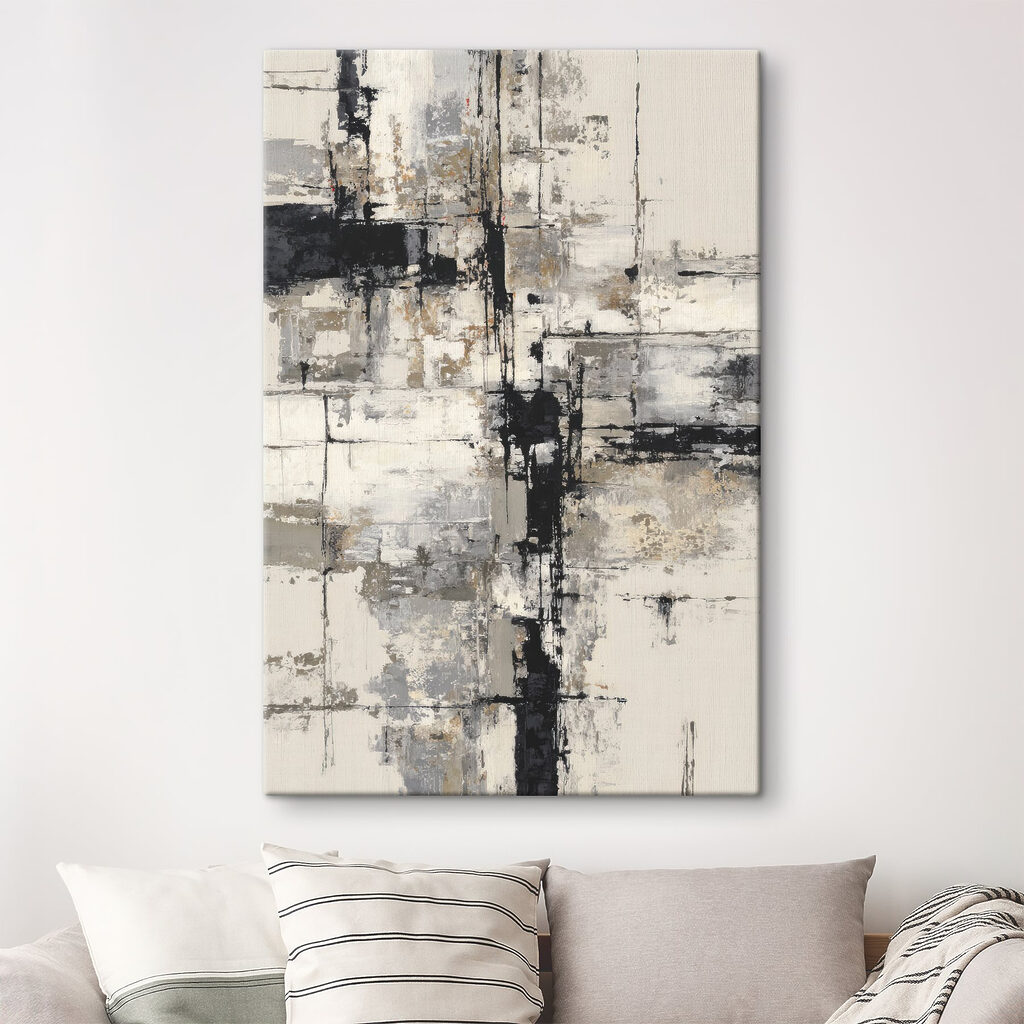 Black and white painting