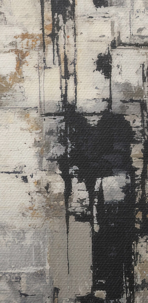 Black and white painting