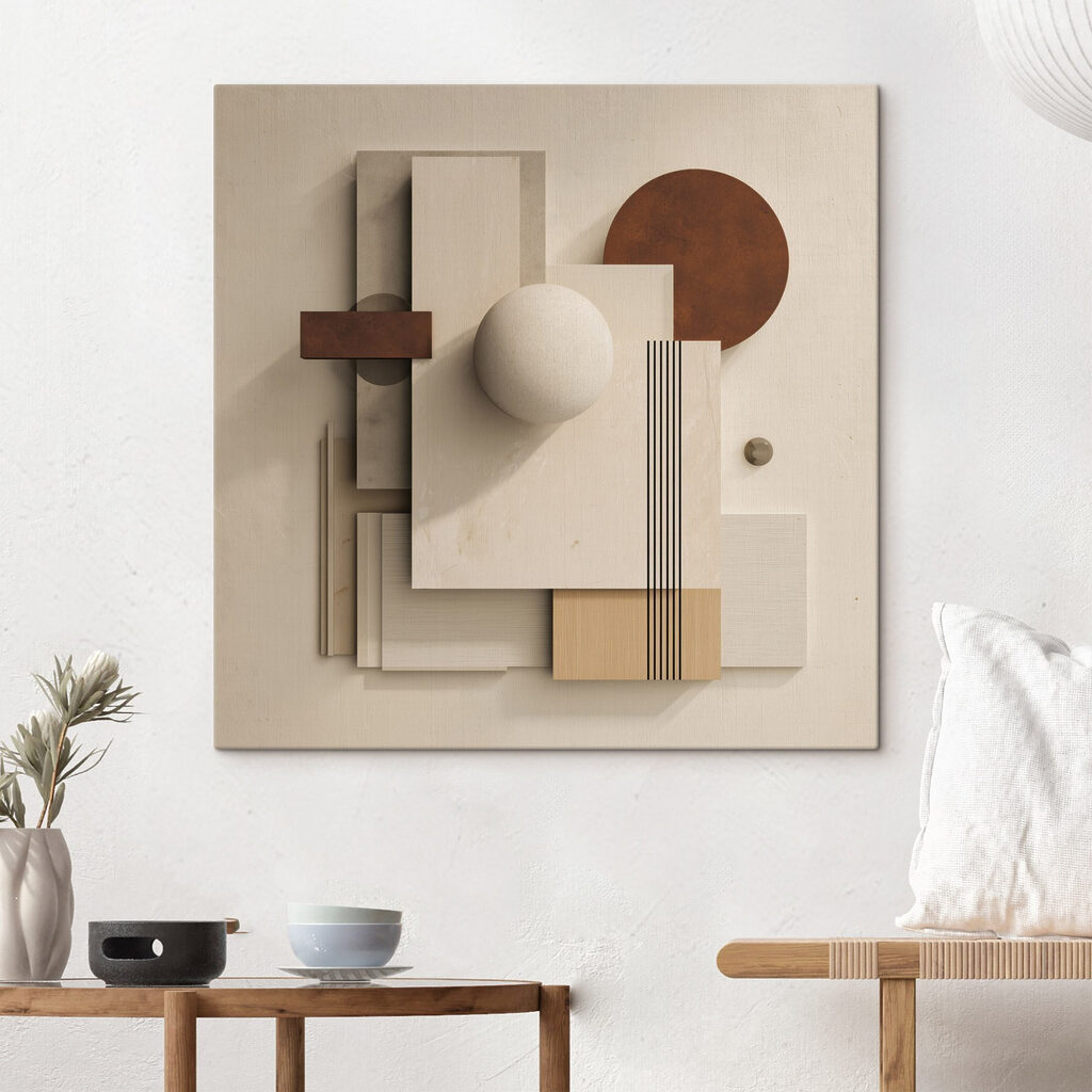 Group of geometric shapes