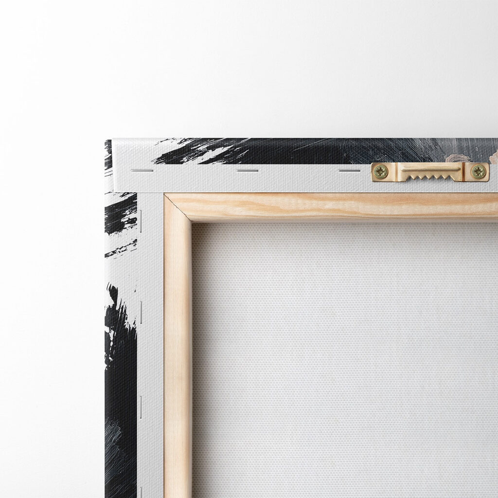 Black and white paint
