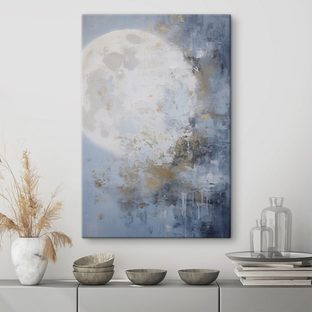 Painting of a moon