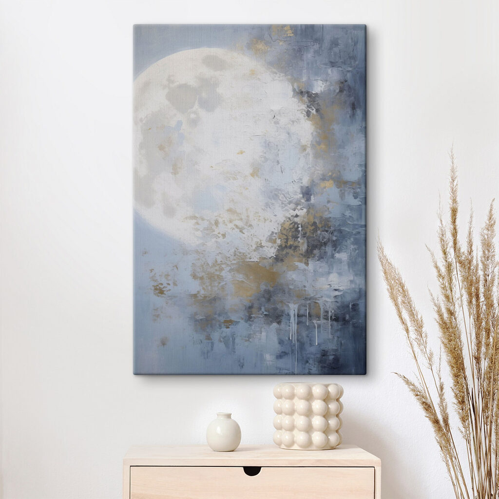 Painting of a moon