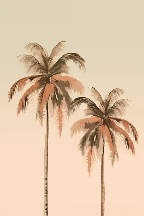 Group of palm trees Group of palm trees