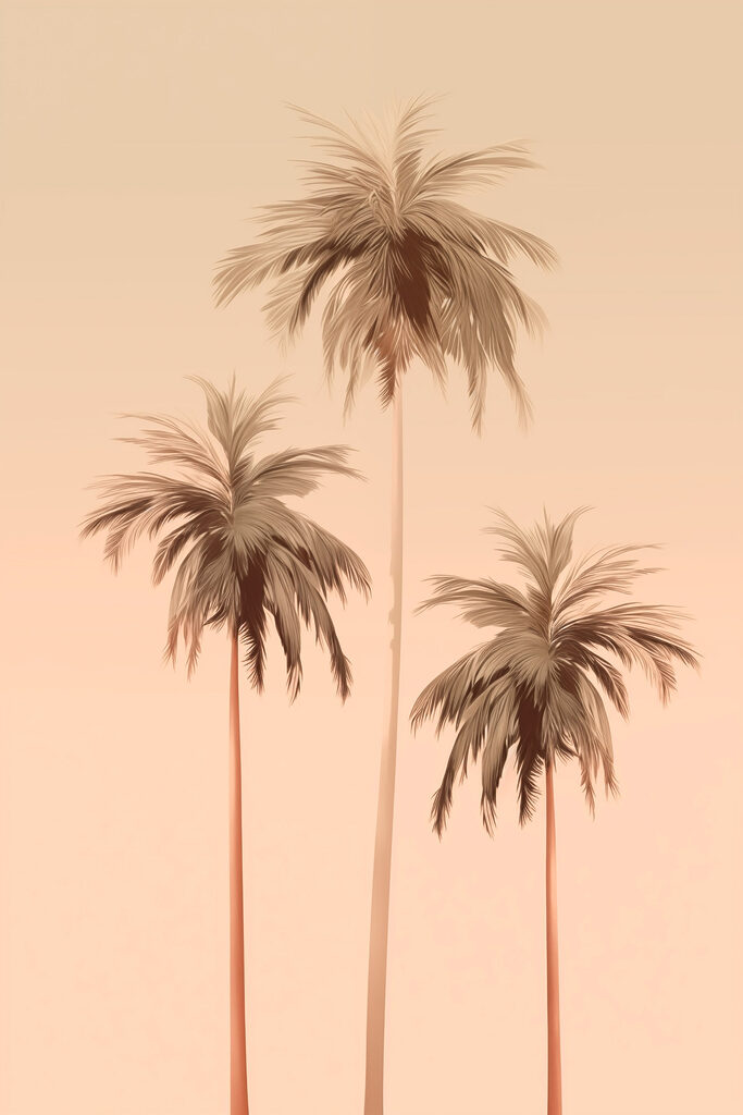 Group of palm trees Group of palm trees