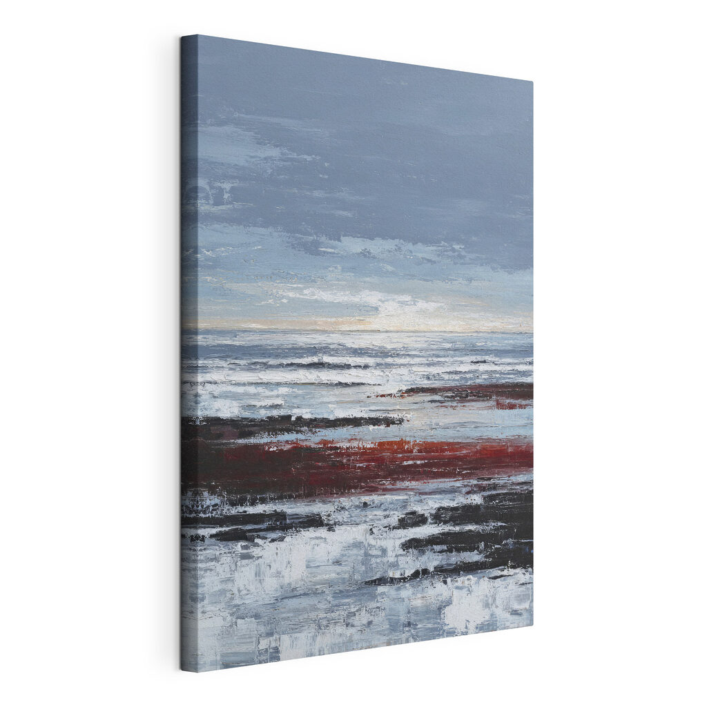 Painting of a beach
