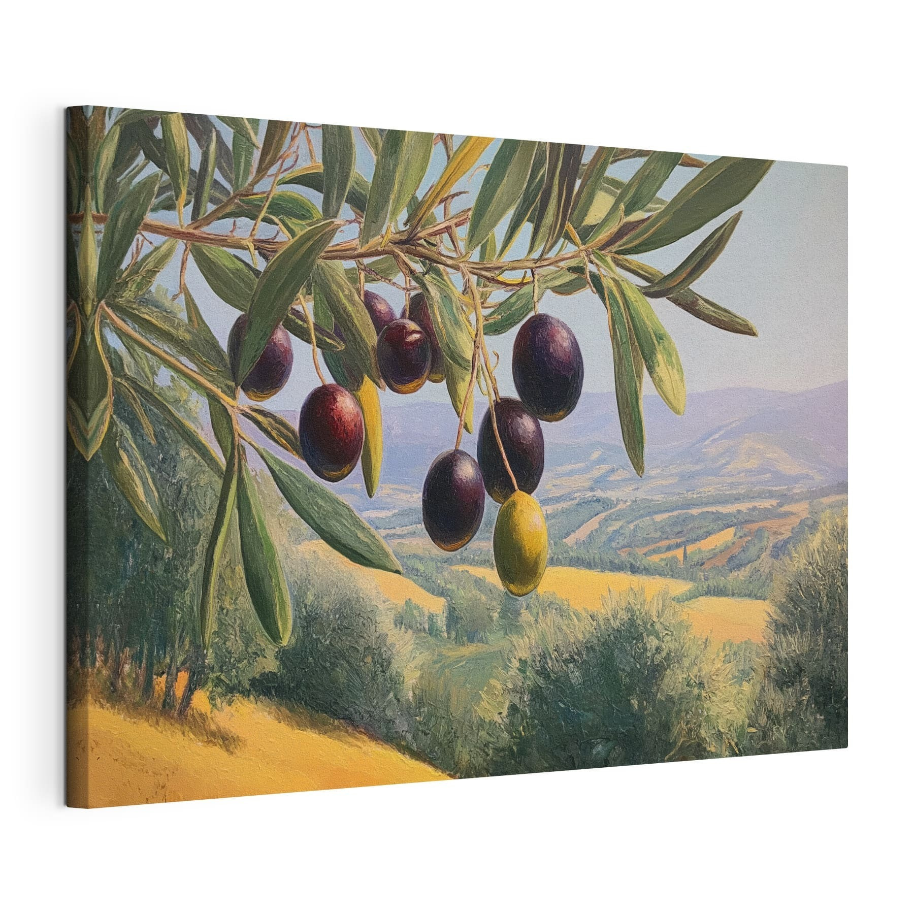 Painting of a tree with fruits