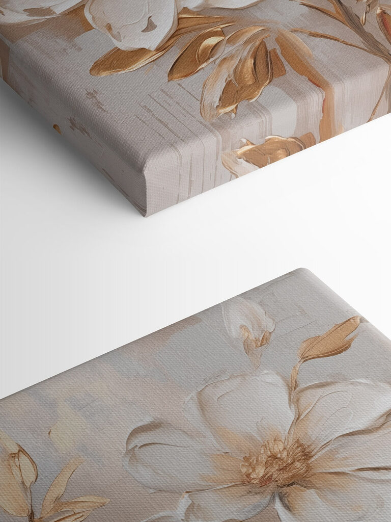 Beautiful blooms in soft tones