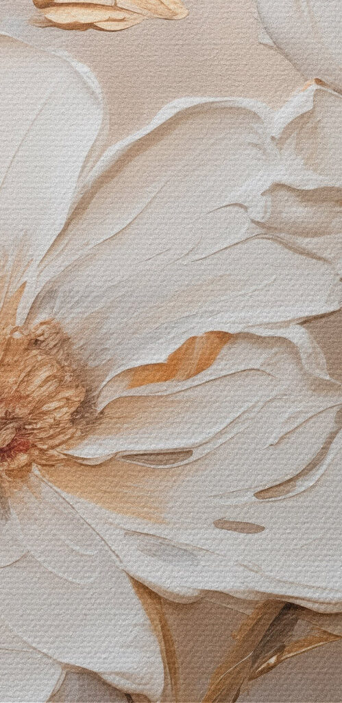Beautiful blooms in soft tones