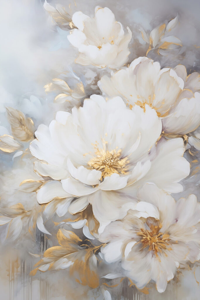 Soft blooms in gentle hues