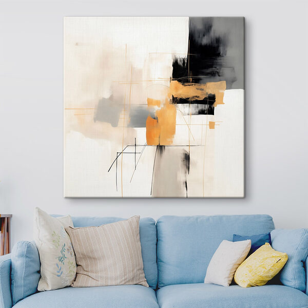 Abstract shapes in muted tones Abstract shapes in muted tones