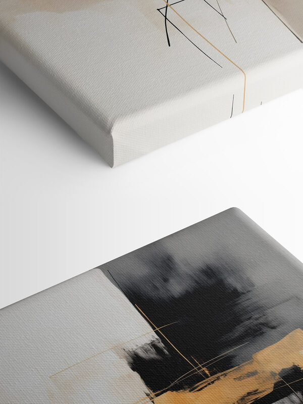 Abstract shapes in muted tones Abstract shapes in muted tones