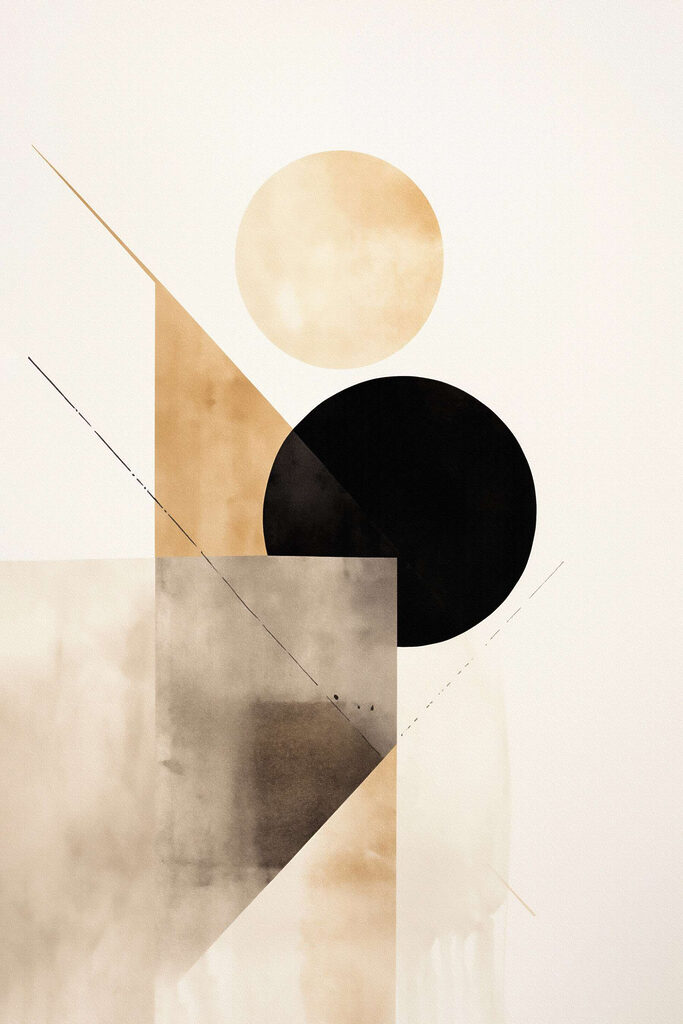 Group of geometric shapes