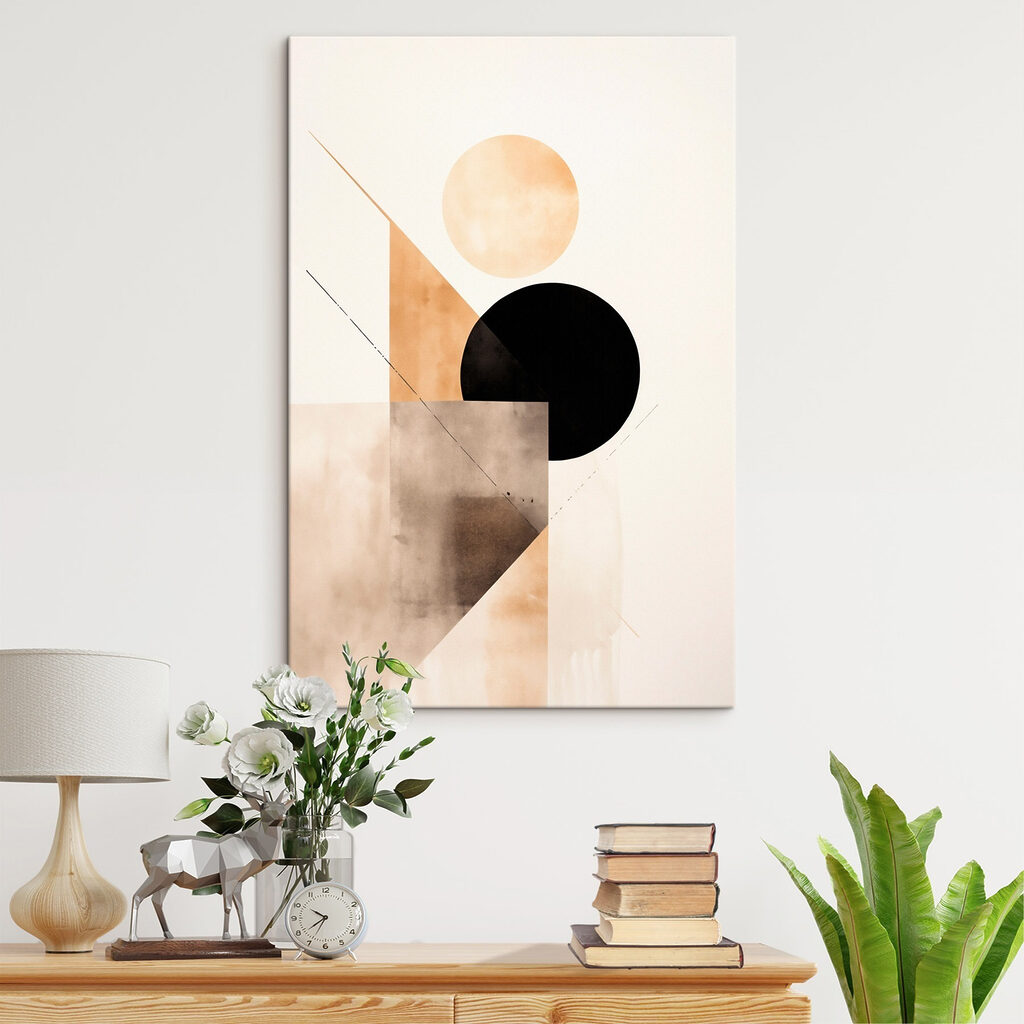 Group of geometric shapes