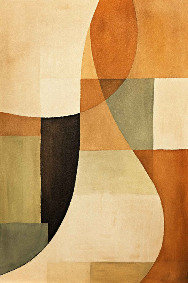 Rug with a pattern