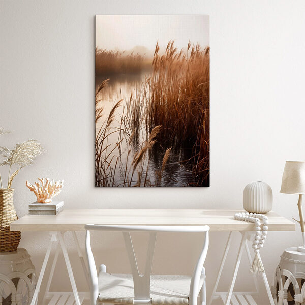 Reeds in the water