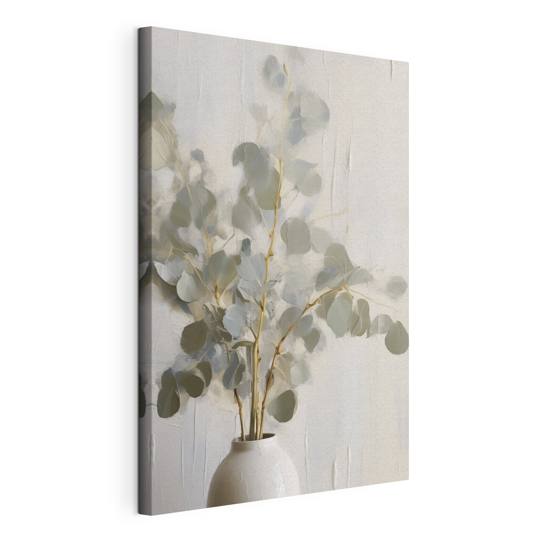 Plant with leaves on it