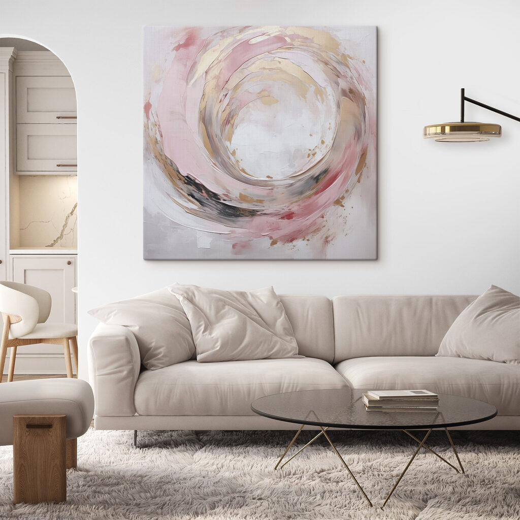 Painting of a spiral Painting of a spiral