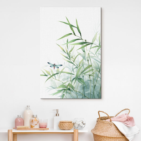 Dragonfly on a plant