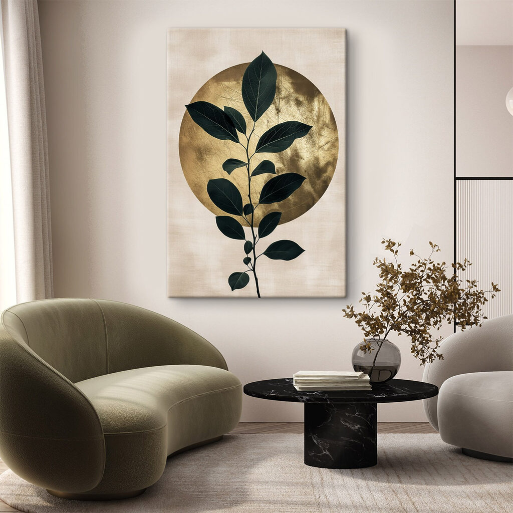 - Elegant leaves against a soft backdrop - Elegant leaves against a soft backdrop