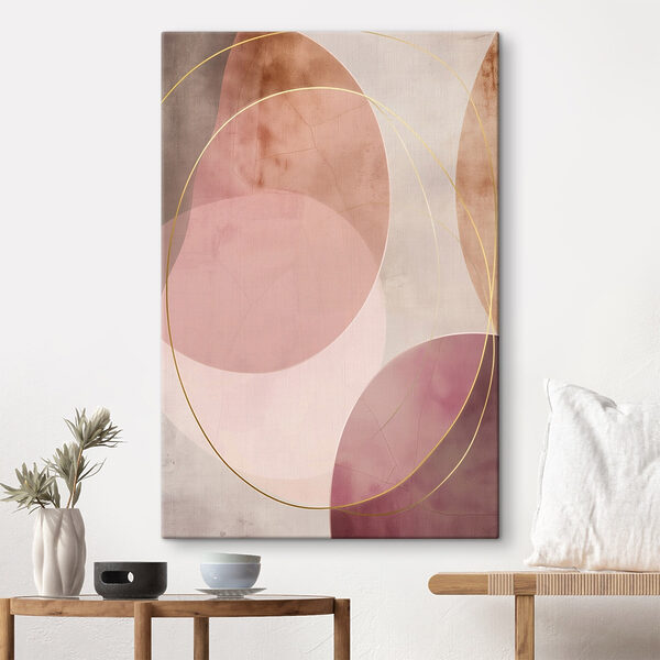 Soft hues and gentle curves unite Soft hues and gentle curves unite