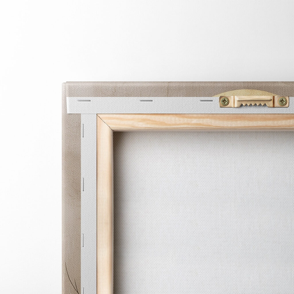 Group of trees with a large yellow moon