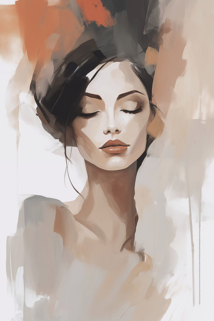 Serene beauty in elegant simplicity