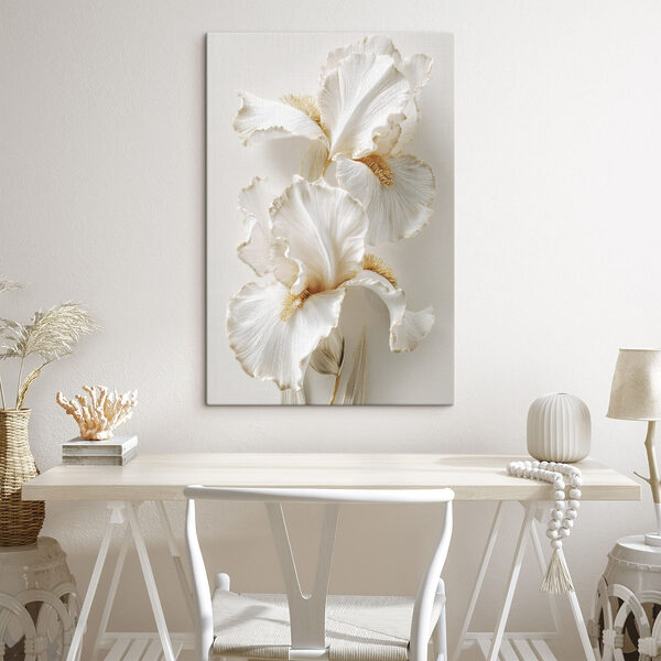 Delicate petals in soft hues