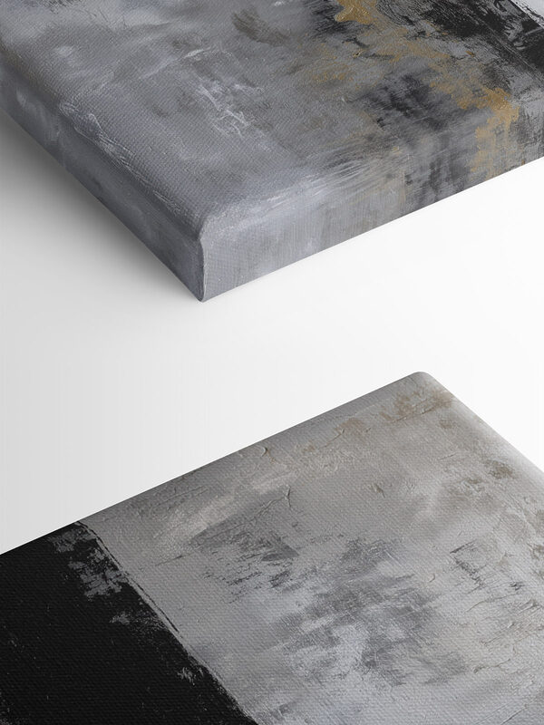 Abstract interplay of dark and light