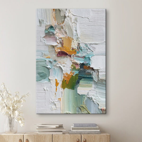 Vibrant palette of abstract colors