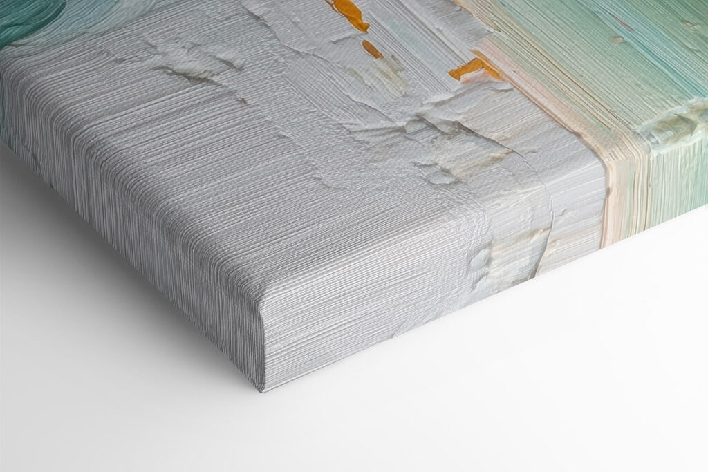 Vibrant palette of abstract colors