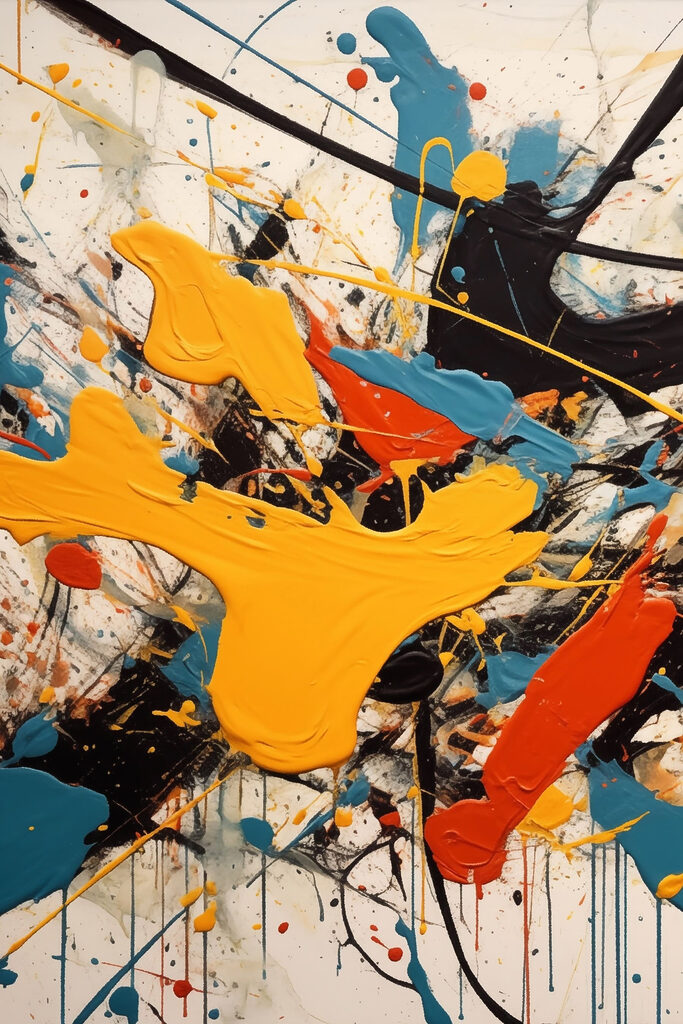 Painting of different colors