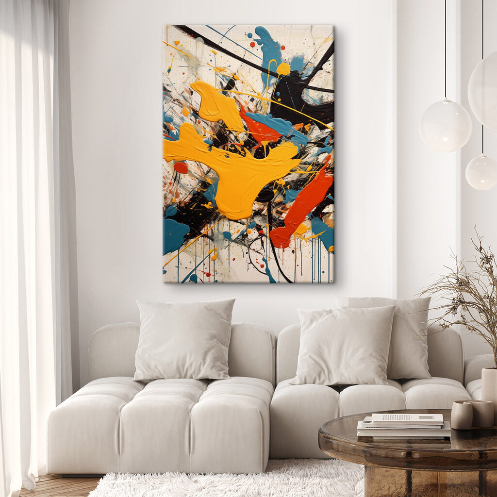 Painting of different colors