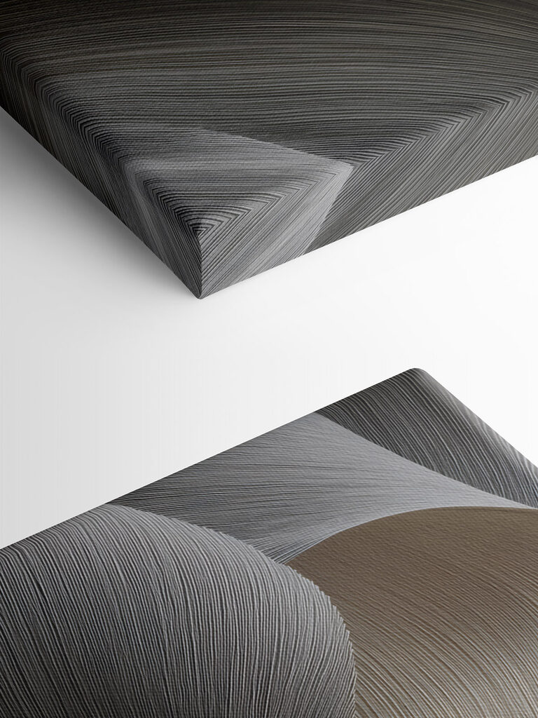 Flowing lines create subtle elegance Flowing lines create subtle elegance